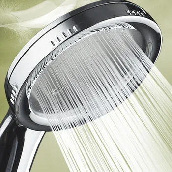 1 бр. накрайник за душ с дюза под налягане ABS Аксесоари за баня, экономящие вода под високо налягане, хром накрайник за душ