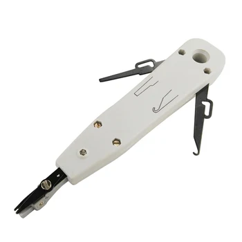 1бр RJ11 RJ-45 Cat5 cat6 KD-1 жично нож перфоратор Мрежа телефонен модул нож за карти инструмент за подреждане на разпределителната рамка