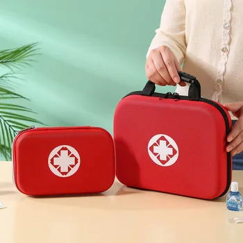 2 елемента/комплект Ева, медицина чанта за съхранение на семейни пътувания на открито превантивни аптечка организатор на спешна травма карантина пакет