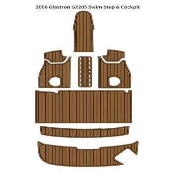 2006 Glastron GX205 Плавательная платформа кокпит подложка за лодки EVA пяна Лик палубни мат