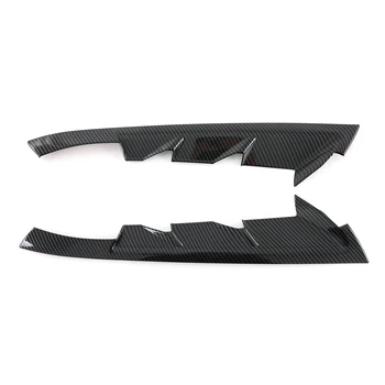 2X Карбоновое странично крило на задното стъкло, изработени от въглеродни влакна за Kia NIRO 2022 автомобилен стайлинг Автоматично огледало за задно стъкло опашката