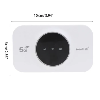 4G Wifi рутер на LTE Безжична мини мобилен Wifi Преносим джобен точка за достъп Авто 3G, 4G отключени модем със слот за сим карта