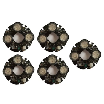 5X3 матрица с IR-led прожектори, инфрачервена 3X IR led такса за видеонаблюдение камери за нощно виждане (с диаметър 53 мм)