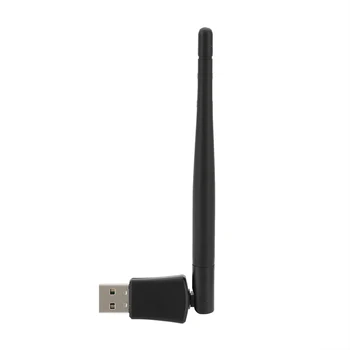 802.11 B/G/N/AC двойна лента 600 Mbps RTL8811CU Безжичен USB WiFi Адаптер dongle с 2,4 G и 5,8 G Външната Wifi антена за Компютър