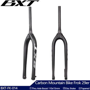 BXT Напълно въглеродна МТБ вилица Boost 110*15 мм 29er вилка за планински велосипеди 29 