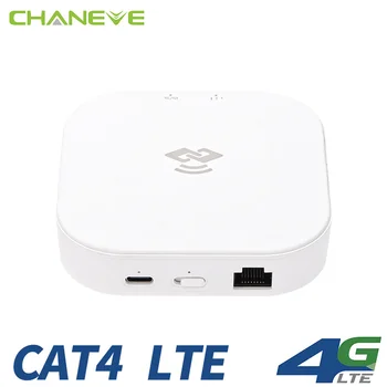 CHANEVE Smart 4G MiFi LTE CAT4 Портативна Мобилна Точка за Достъп за Безжичен Широколентов Модем Джобен Wi-Fi Рутер Със Слот За сим карта