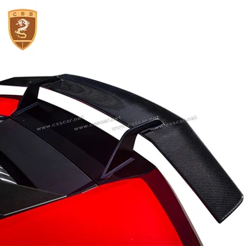 CSSYL Топ Дизайн Заден Спойлер от Въглеродни Влакна GT Крило е Подходящ за Lambor Hurancan Lp610 Lp580 Високо Качество на V Стил Модификация на Автомобила