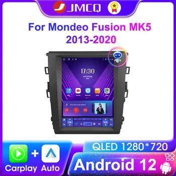 JMCQ Android 12,0 Авто Радио, Мултимедиен Плейър За Mondeo Fusion MK5 2013-2020 Carplay Вертикален Екран Стерео Навигатор