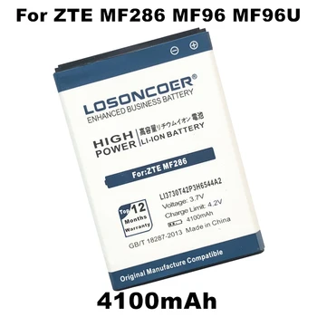 LOSONCOER 4100 mah Li3730T42P3h6544A2 Батерия За ZTE MF286 MF96 MF96U Z289L За телефон T-mobile Sonic 2.0
