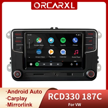 Noname RCD330 MIB Carplay Автомагнитола Android Авто RCD340G 187C Bluetooth Главното Устройство за VW POLO Golf 5 6 Passat B5 B6 Jetta 5 6