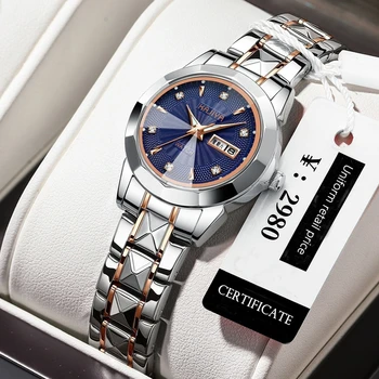 Sdotter 2023, дамски ръчни часовници, златни часовници, дамски часовници с кристали и диаманти, сребърни часовници е от неръждаема стомана, дамски Montre Femme