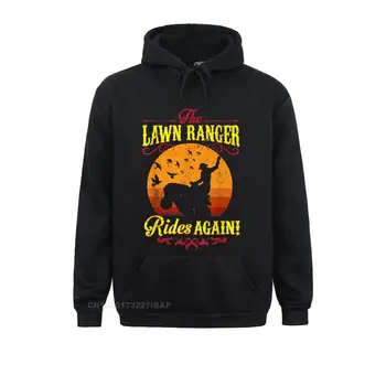 The Lawn Ranger Rides Again Риза Сладко Lawn Caretaker Hoody С качулка Уникални Мъжки Блузи В Продажба на Блузи С дълъг Ръкав Облекло За Рожден Ден