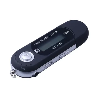 USB MP3 Музикален Плейър, Цифров LCD екран 4G За Съхранение на Данни Радио С Функция FM Mp3 плейър