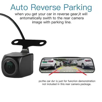 XCCYG 720P AHD Автомобилна Камера за Обратно виждане С 5 Контакти За Видеорегистратора Mirror един dashcam Водоустойчив 2,5 мм Жак Паркинг HUB Усилвател