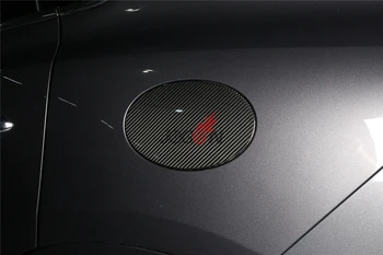 Автомобилна газова шапка, стикер на горивния резервоар, тампон за Maserati Леванте 2016 2017 2018, изцяло от въглеродни влакна
