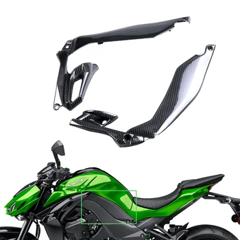 Аксесоари за мотоциклети, изработени от въглеродни влакна 3K, страничните панели на резервоара, защитно покритие за Kawasaki Z1000 2014 - 2017 2018 2019 2020 2021