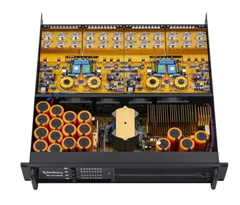 Аудио оборудване Dragonstage Pro клас TD, импулсен усилвател, 4-канален, 1800 W, цена по цена на производителя