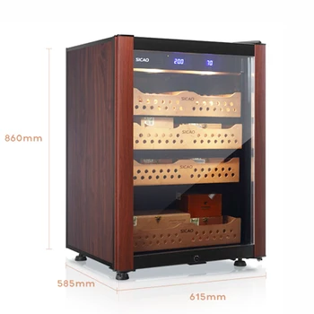 Вентилатор за охлаждане кедрови рафтове SICAO electronic 500 малка витрина за пури овлажнител на въздуха охлаждане калъф за хладилника шкаф за съхранение на хьюмидора изби
