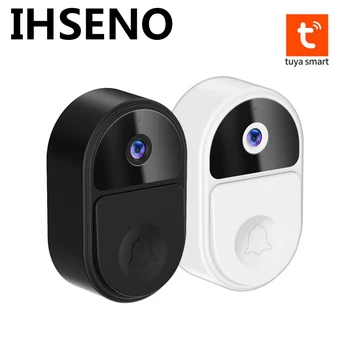 Водоустойчива IP65 Wifi звънец Безжичен видео домофон 1080p видео домофон звънец на Hristo Smart помещение за вътрешна връзка на Sasha