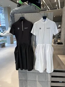 Външна търговия Корея оригиналната единичен висококачествено облекло за голф женствена рокля на нов темперамент тънък спортен свободно време за мода