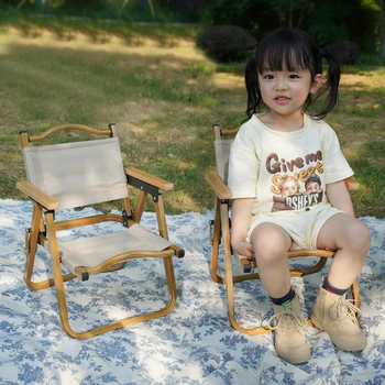Детски походный стол за къмпинг, детски сгъваем стол за плажната риболов, ultralight преносим походный стол за пикник