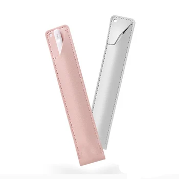 Джоб за стилус за iPad, държач за пенала на Apple, калъф от мека кожа, за предпазване от превъртане, капачка за върха, защитен калъф за сензорна писалка за таблет