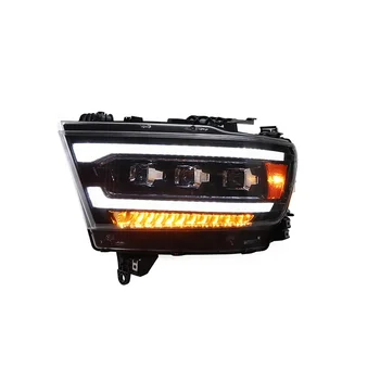 Други Външни Автоаксесоари Автомобилни Фарове Преден Фар За Dodge Ram 1500 LED Модифицирана Предна Светлина В Събирането на