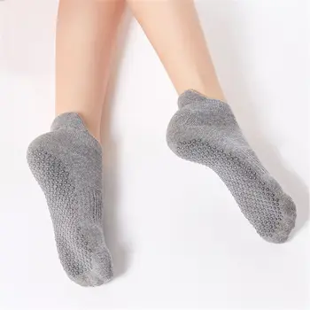 Дръжката е устойчива на плъзгане, за пилатес, балетна мряна, лепкава ръкохватки, обикновена нескользящие чорапи за улавяне на глезените чорапи с дръжки, чорапи за йога