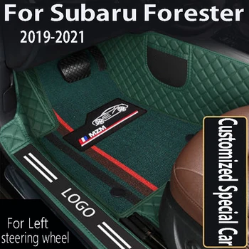 За Subaru Forester 2019 2020 2021 автомобилни стелки, автомобилни интериори, килими, потребителски аксесоари, инструмент на тепиха, за стайлинг детайли