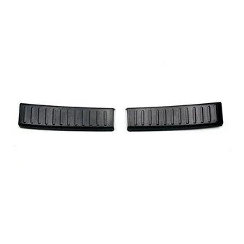 Защитни ленти на вратата на багажника на колата, наслагване на прага на защита на задната броня, тампон за Perodua ATIVA 2021 + черно