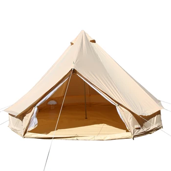 луксозна, невероятен, 3 м, 4 м, 5 м, 6 м, 7 м, памучен брезентовая палатка с камбана за нощуване на открито