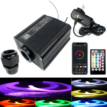 Многоцветное оптично осветление, led смарт приложение, оптичен двигател, радиочестотни кабели, управление на Bluetooth, тавана лампа със звездна ефект, автомобилна лампа, телефон