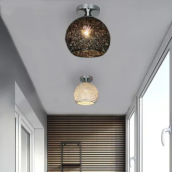 Модерни led творчески плафониери Стъклена топка Минималистичное декорация на дома, спалня, всекидневна, кухненски лампа, подвесная полилей