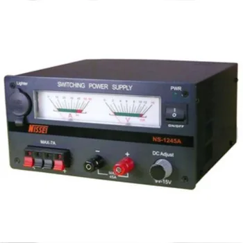 Оригинален електромера NISSEI NS-1245A 45A 13,8 V 9V-15V Базова Станция Цифров Измерител на Хранене NS1245A за Автомобилни Радио-аудио системи