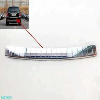 Панел на багажника с покритие покритие на ярка ивица върху задната броня за Mercedes Benz W164 GL350 GL450 GL550