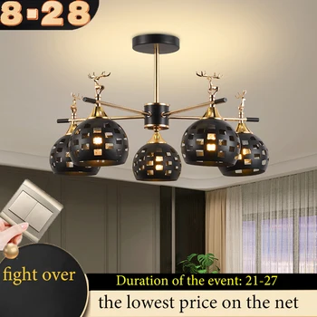 Скандинавски окачен лампа за дневна светлина за спални led окачен лампа за кухня окачен лампа за украса на стаята E27 окачен лампа l