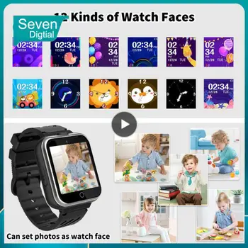Смарт часовници с гласов чат и двойна камера, крачкомер за 24 игри, умни часовници за деца S23, детски умен часовник Smartwatch Watch