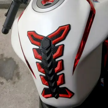 Стикер на резервоар на мотоциклет, 3D гумена тампон на резервоар за бензин, защитно покритие, стикери за Honda, Yamaha, Kawasaki, Suzuki