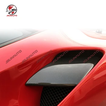 Странични Вентилационни Отвори, изработени От Въглеродни Влакна За Ferrari 488GTB Spider N Style Бодикит от въглеродни влакна Задните Вентилационни Отвори Кутията на Всмукателния Въздух, За да се 488 15-2023 Аксесоари