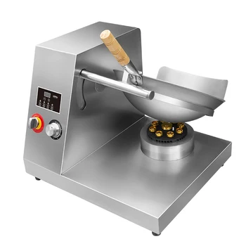 Търговски роботизирана машина за приготвяне на храна, автоматична машина за приготвяне на печено, ориз, интелигентен тиган, симулиращ машина за готвене с изкуствен переворачиванием