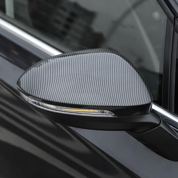 Украса от ABS-пластмаса, с дизайн, изработени от въглеродни влакна, капак, огледала за обратно виждане, външни аксесоари за Volkswagen Golf 8, VW MK8 2021 2022