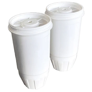 Филтри за вода с бял цвят, от 2 части, резервни части за делви и диспенсеров, система за филтриране, за НУЛА ВОДА