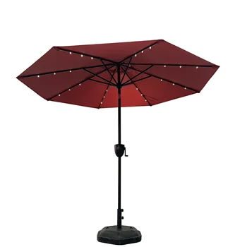 Чадър за вътрешен двор на ресторанта, балкон, слънчев led чадър