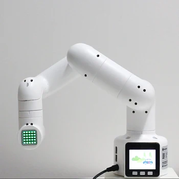 Шестиосевой робот-манипулатор, програмиране с отворен код, визуално разпознаване, обучение перетаскиванию, образование